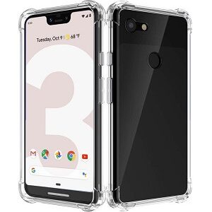 Google Pixel 3 XL Clear Case Shockproof Heavy Duty Protective Cover