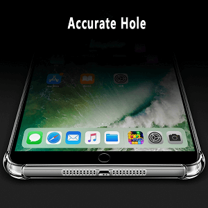 Apple iPad Air 3 10.5 2019 Case Clear Heavy Duty Shockproof Tough Gel Clear Transparent Air Cushion Cover (Transparent)